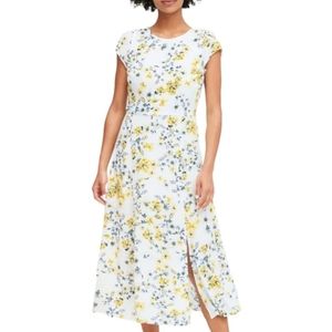 Floral Banana Republic Midi Dress